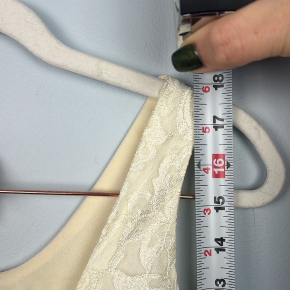 Orna Farho Paris vintage zipper closure ivory corset top - Picture 5 of 7